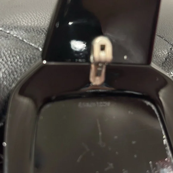 CHANEL Vintage Black Sunglasses Mother of Pearl - Picture 8 of 13